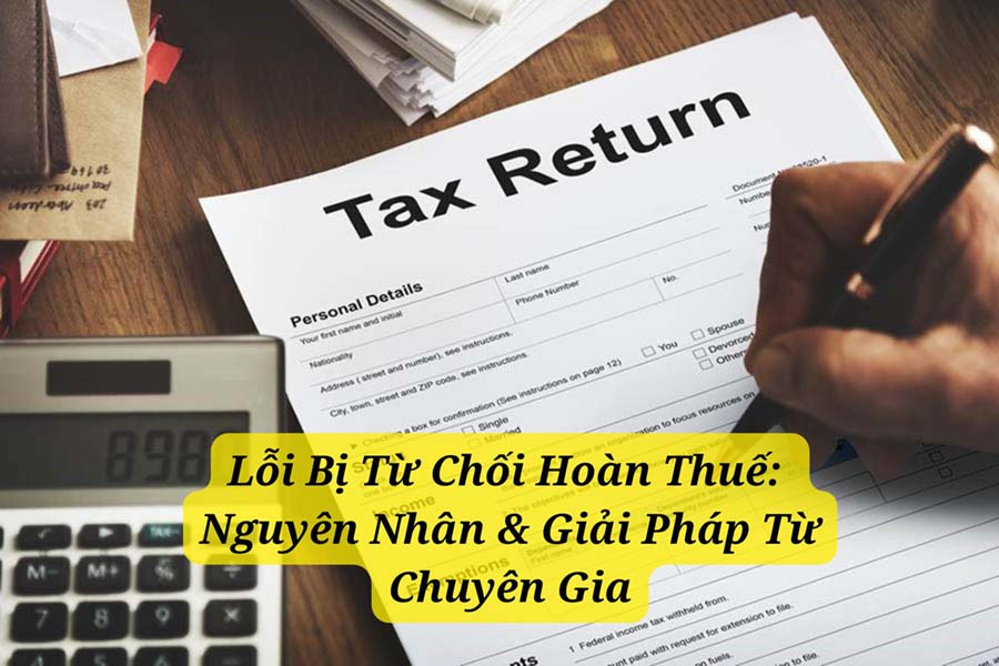 lỗi bị từ chối hoàn thuế