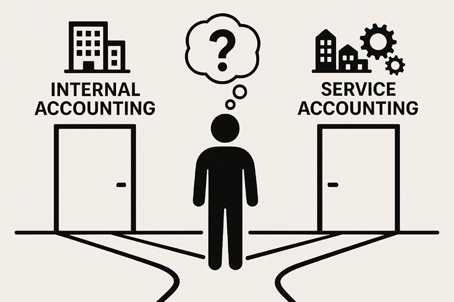 So sánh kế toán nội bộ và kế toán ngoài